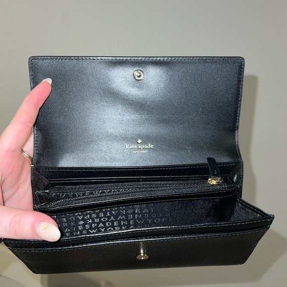 Kate Spade Black Wallet - Picture 2 of 4